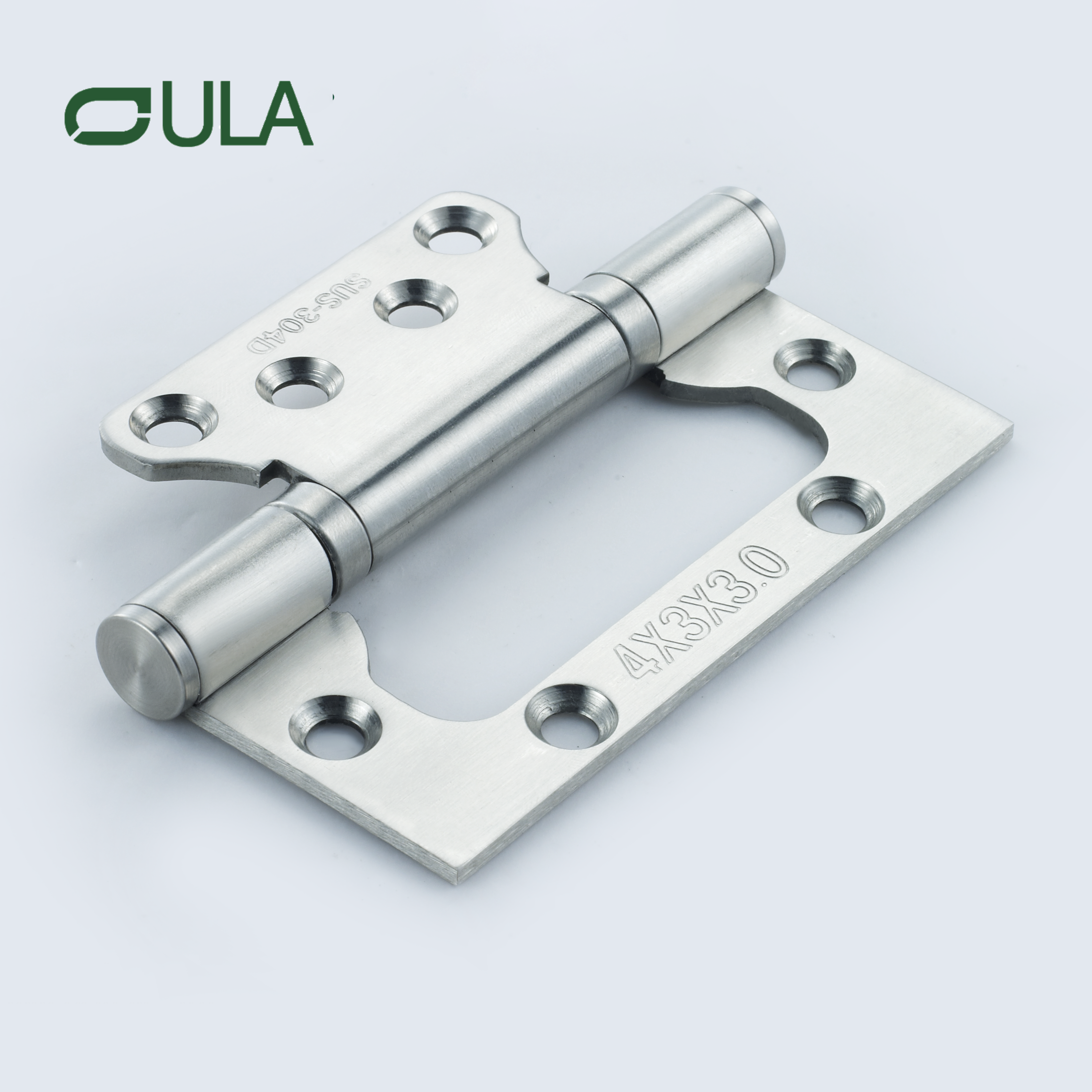 Fabricante Diseño moderno al por mayor 304/201 Hardware de acero inoxidable Bisagra de pivote de mariposa para la puerta de la ventana