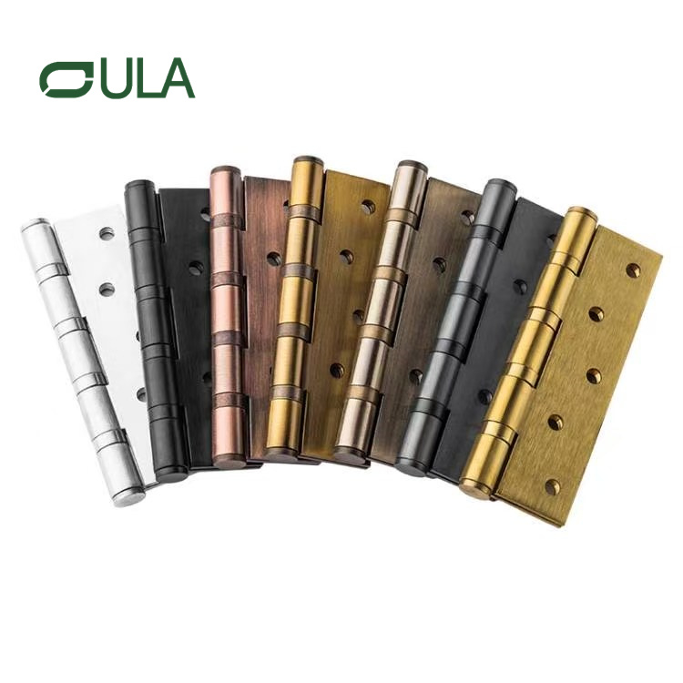 Bisagra de puerta de acero de acero inoxidable de 5 pulgadas con 4BB de bolas de 4 bb condenado por la vida dutylong bisagra de diseño moderno para puerta