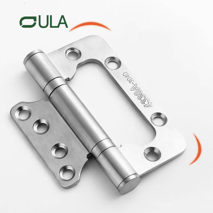 Moderna bisagra de mariposa de la puerta de acero de acero inoxidable de 4 pulgadas 2 rodamientos de bolas de 3.0 mm de espesor