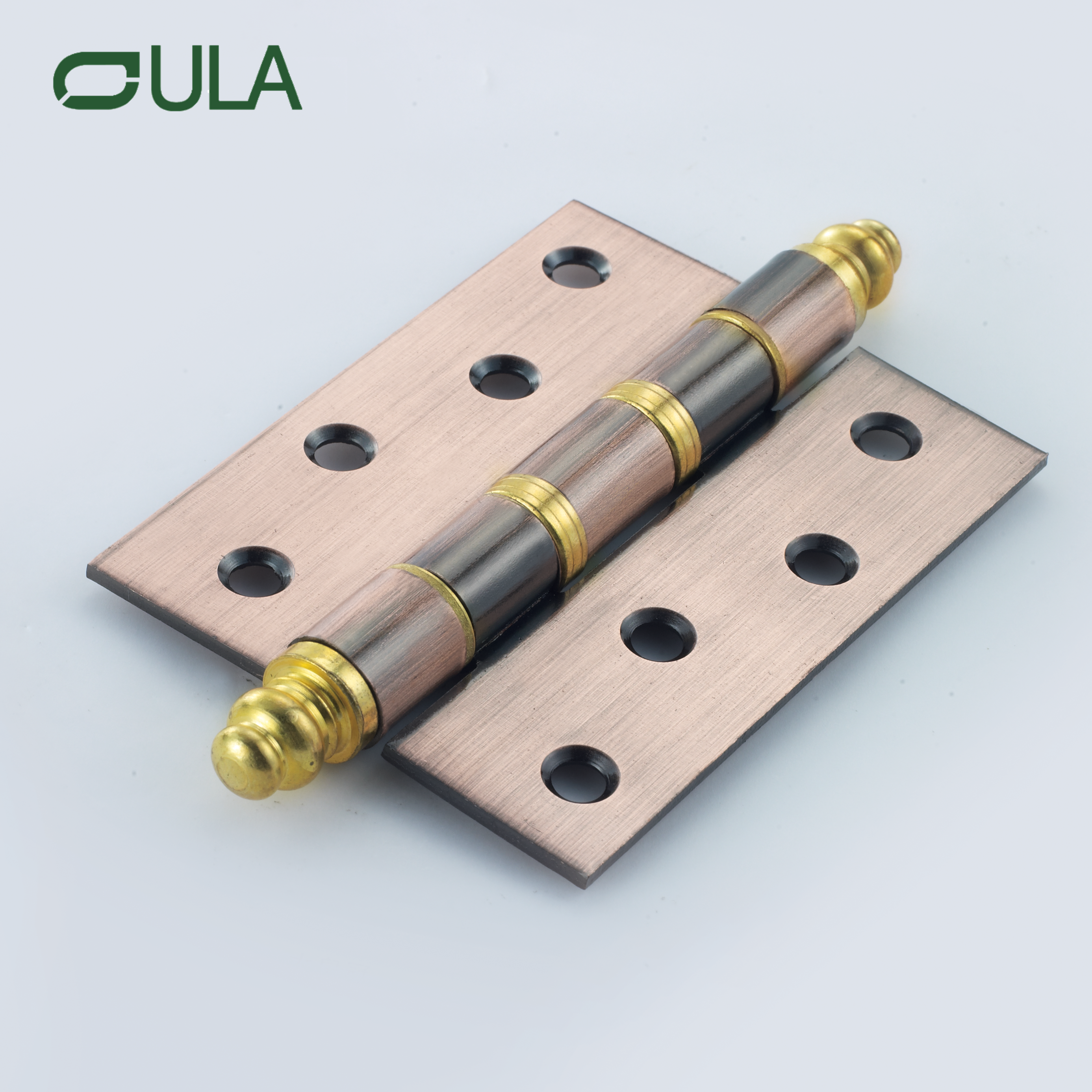 Cobre antiguo 4 pulgadas Big Crown Security Bole Bolet Bisagra de diseño de la puerta de diseño moderno Bisagra de ventana de hierro Hoteles de fábrica al por mayor