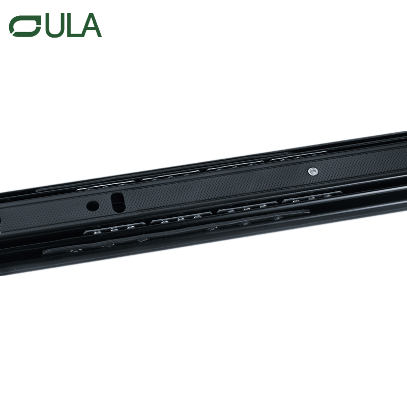 Muebles de cocina gabinete telescópico de 35 mm Extensión completa de rodamiento de bolas regulares Toboganes toboganes