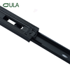Fabricante OEM Fabricante 40 mm Tobado negro telescópico Diapositiva 3 pliegues Rail deslizante para muebles Diapositivas de servicio pesado para cajón