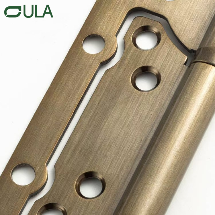 Bisagra de rubor de mariposa de hierro moderno de alta calidad 2BB Bisagra Muticolor Mute Mute Hidden Gabinet para uso de ventanas y hoteles