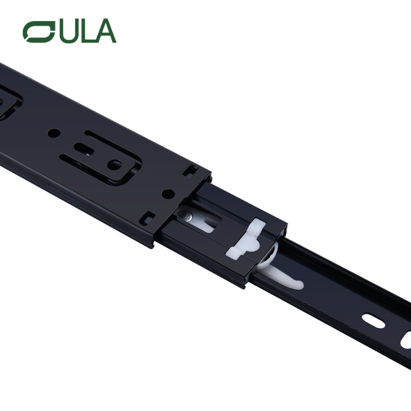 Fábrica Buen Precio Pesado Dutt Soft Close Closer Diapositiva Rodamiento de bolas de hierro Slampion Rail para muebles para muebles