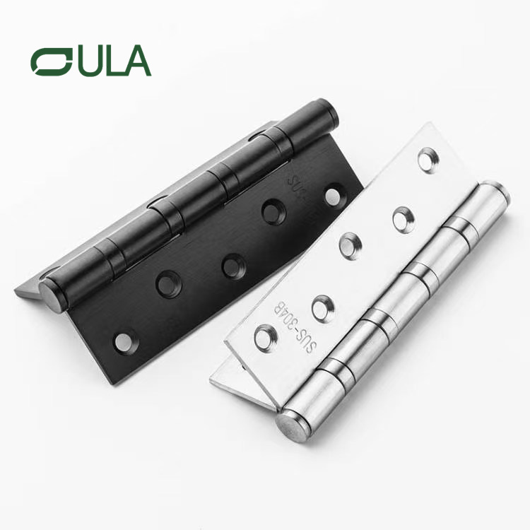 Bisagra de puerta de acero de acero inoxidable de 5 pulgadas con 4BB de bolas de 4 bb condenado por la vida dutylong bisagra de diseño moderno para puerta