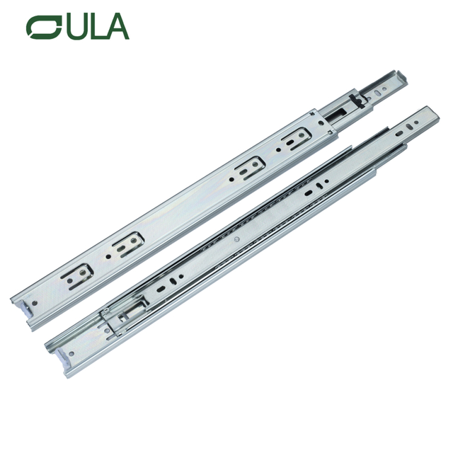 Muebles hardware gabinete de cocina rodamiento de bolas cajones diapositivas accesorios de toboganes para toboganes